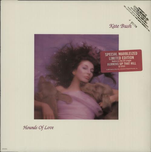 Kate Bush Hounds Of Love - Grey Marbled Vinyl - Promo